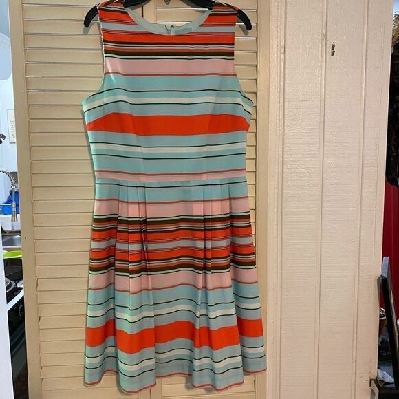 CeCe striped multicolor dress - Picture 2 of 13
